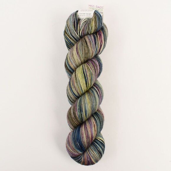 Miss Babs Northumbria Fingering Yarn Leicester Wool 437 Yds Outstanding Colorway - Picture 1 of 4